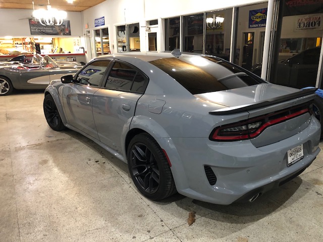 Grey Dodge Charger